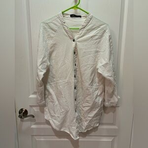 100% Cotton White Tunic - XL
